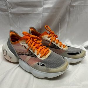 Brooks Running Shoes Aurora BL Size 9 White/Orange Mens Shoe 1103671D079